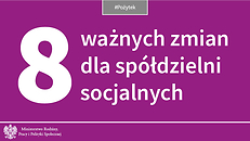 O spółdzielniach socjalnych w Sejmie